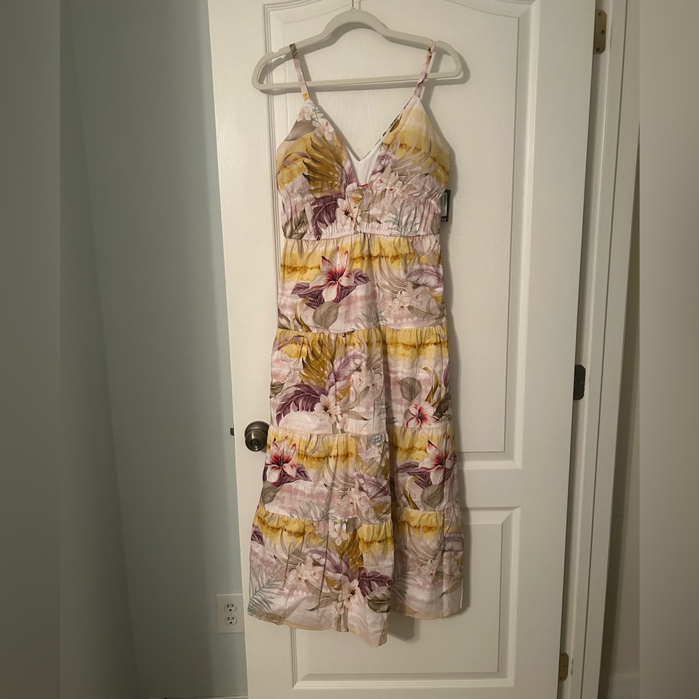 Guess Floral summer midi dress 8